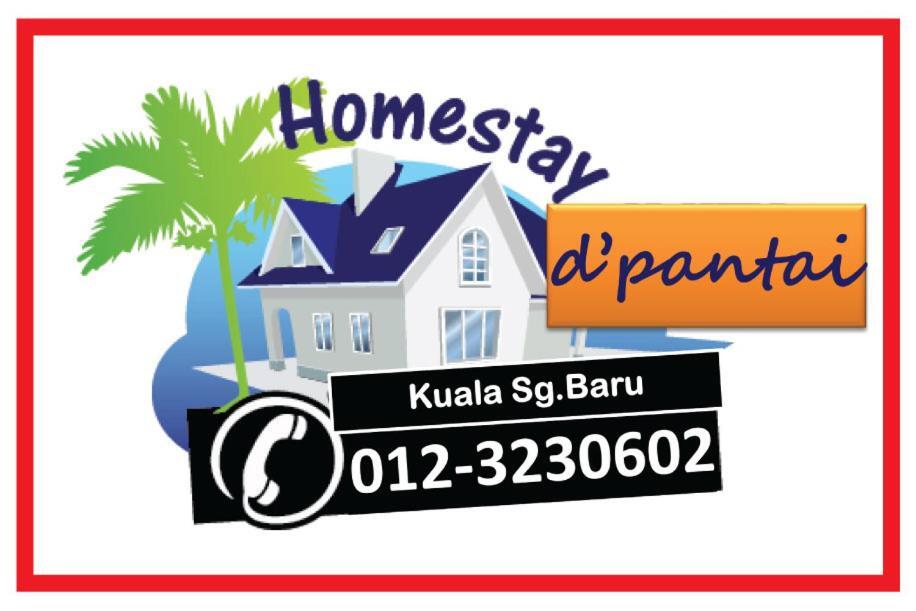 D'Pantai Homestay Kuala Sg. Baru Malacca Exterior foto
